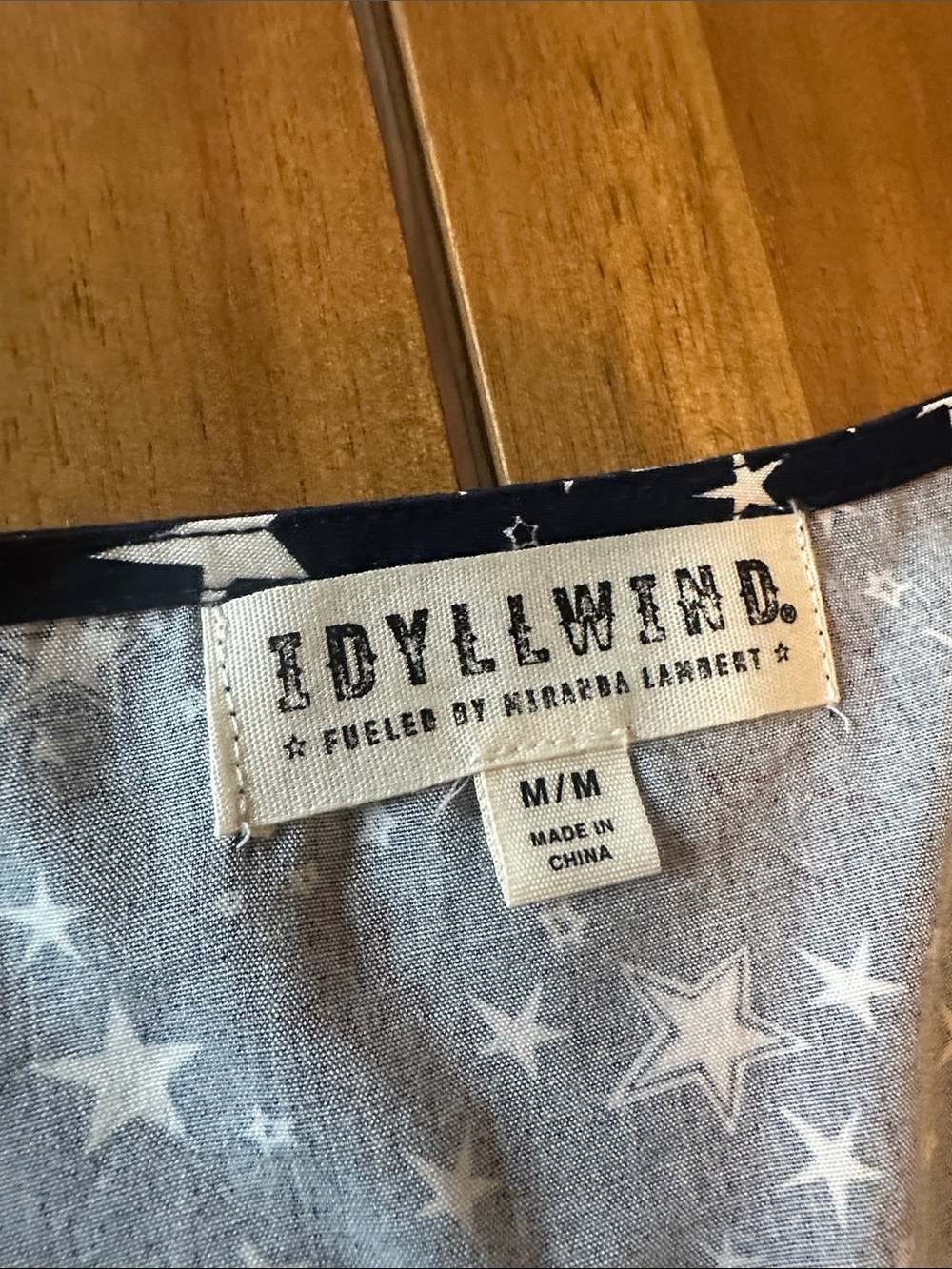 Idyllwind Navy White Star Dress with Fringe Perfect for 4th of July, Cowgirls - Picture 2 of 5